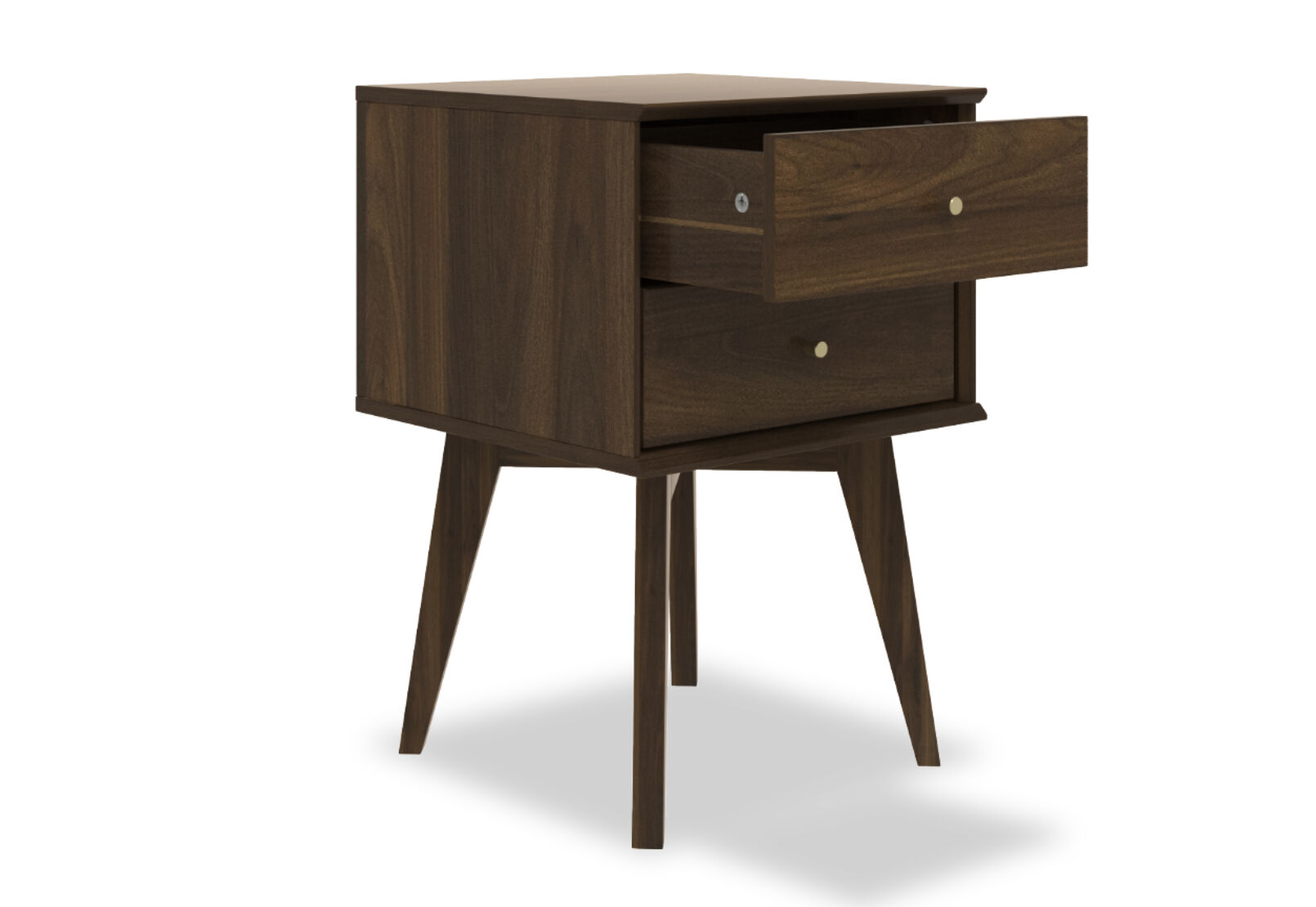 FIELDS - 2 Drawer Bedside Table FIELDS