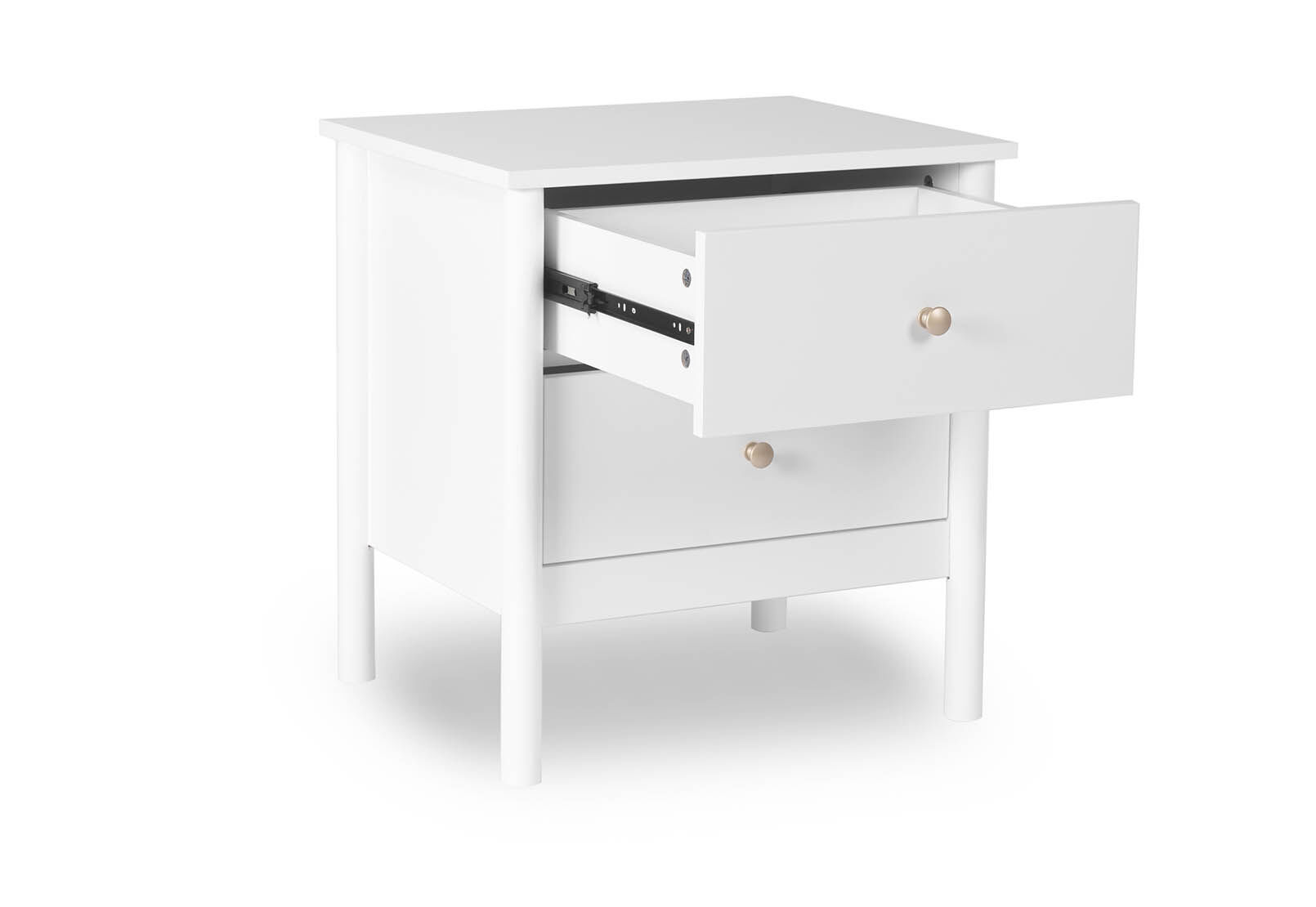 ROWLAND - 2 Drawer Bedside ROWLAND