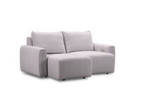 MIKAELA - 2 Seater with Sliding Electric Chaise MIKAELA