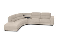 ELISEO FABRIC - 4 Seater Corner LHF Chaise with Console ELISEO FABRIC