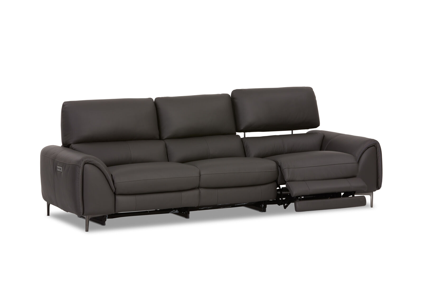 DOMINICO LEATHER - 3 Seater Electric Recliners DOMINICO LEATHER