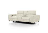SINATRA LEATHER - Media 2 Seater with Inbuilt Electric Recliners SINATRA LEATHER
