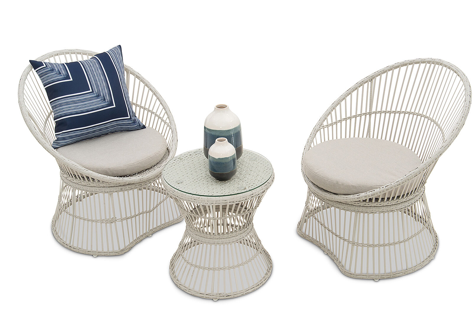 White 3 clearance piece outdoor setting