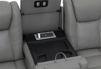 SENTINAL MK2 LEATHER - 5 Piece Corner with RHF Console
