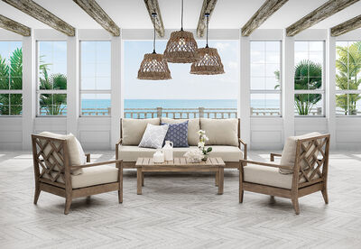 LILLIAN MK2 - 4 Piece Outdoor Lounge Setting