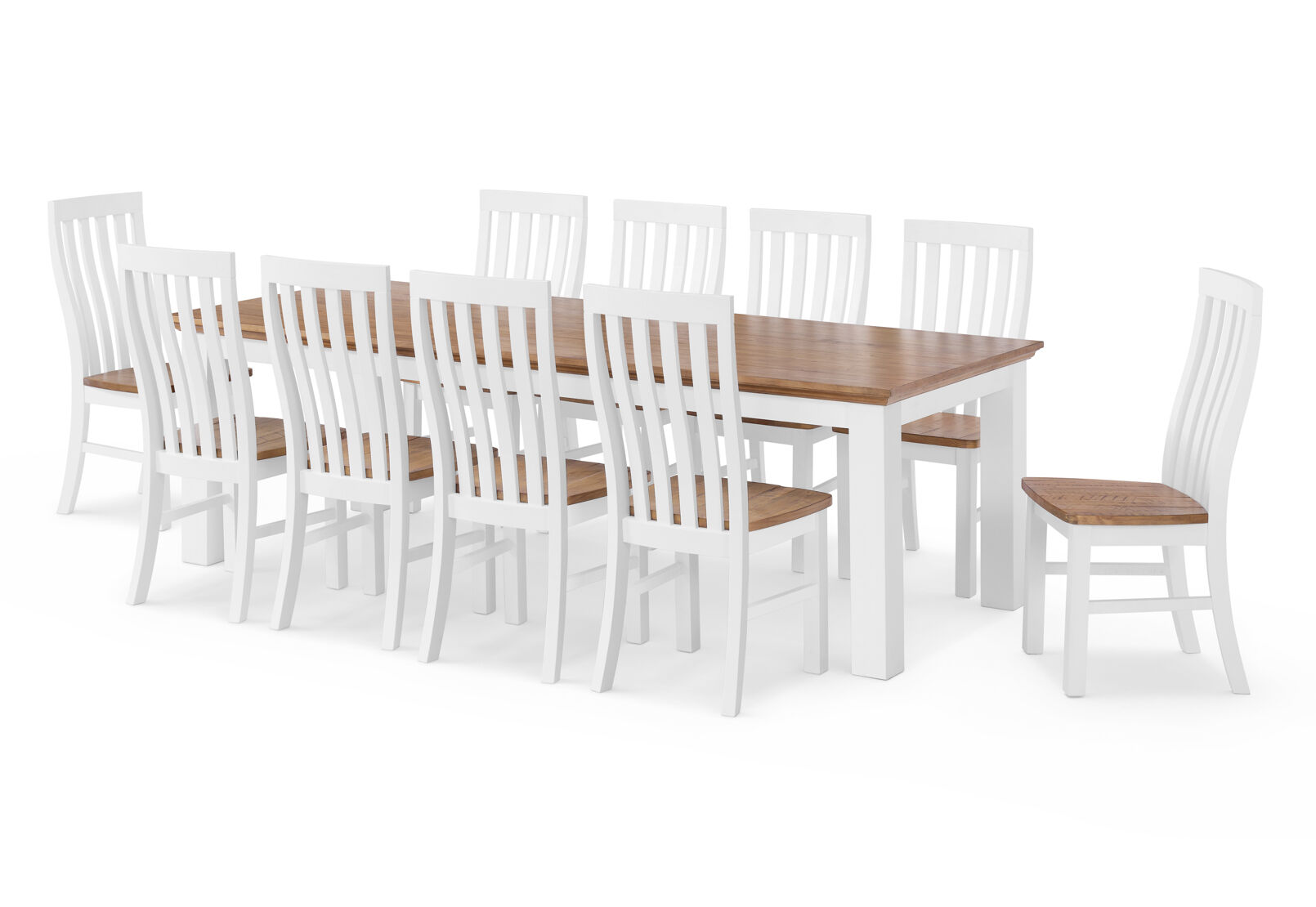 CHARLSBOURG - 11 Piece Dining Suite CHARLSBOURG