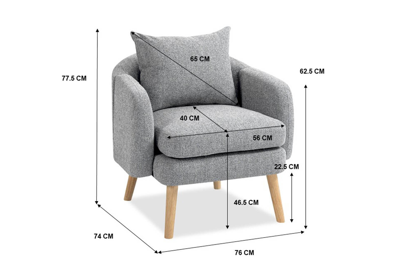 GALICIA - Accent Chair GALICIA