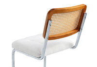 ELANE - White set of 2 Dining Chairs ELANE