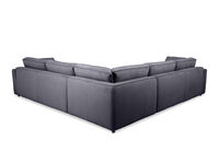 CIMIANO FABRIC - 5 Seater Corner Lounge CIMIANO FABRIC