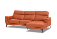 CAPEL LEATHER - 3 Seater Sofa with RHF Chaise CAPEL LEATHER