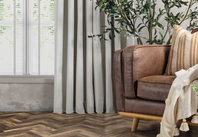 NORAH - Blockout Eyelet Curtains 140x250cm