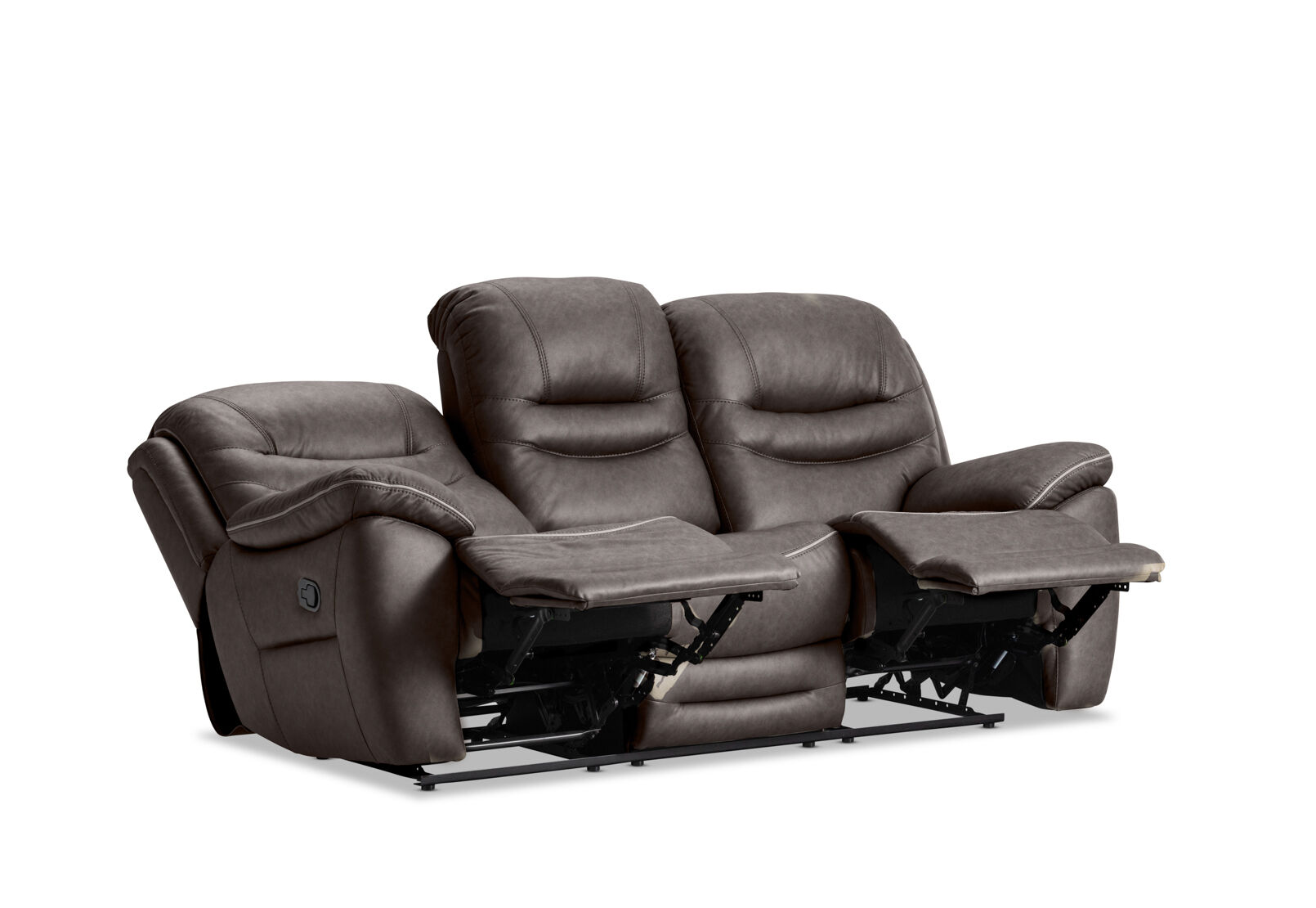 FEDERER FABRIC - 3 Seater with inbuilt Recliners FEDERER FABRIC