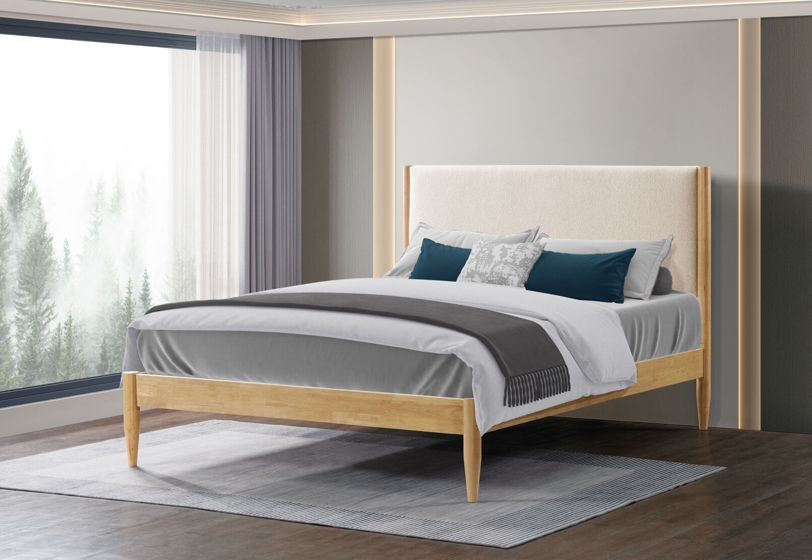 SHELTON - Queen Bed SHELTON