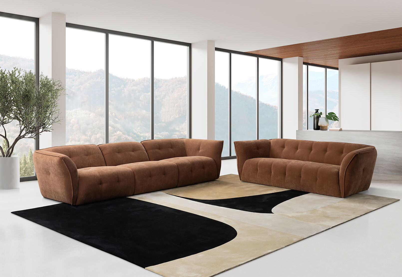 SINEAD FABRIC - 2 Seater Sofa SINEAD FABRIC