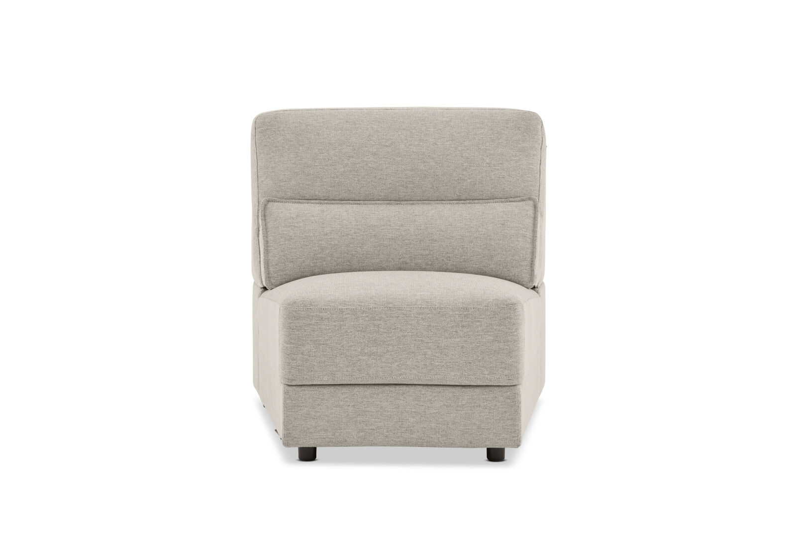ELISEO FABRIC - Armless Wedge Chair ELISEO FABRIC