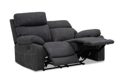 ALFRED - Fabric 2 Seater with Inbuilt Recliners