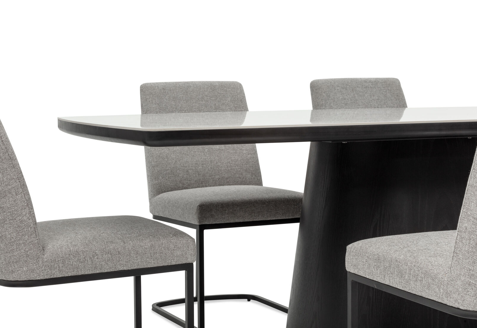 DORVAL - 7 Piece Dining Suite with Nevis Chairs DORVAL