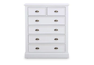 CHRYSTELLE - 6 Drawer Tall Chest