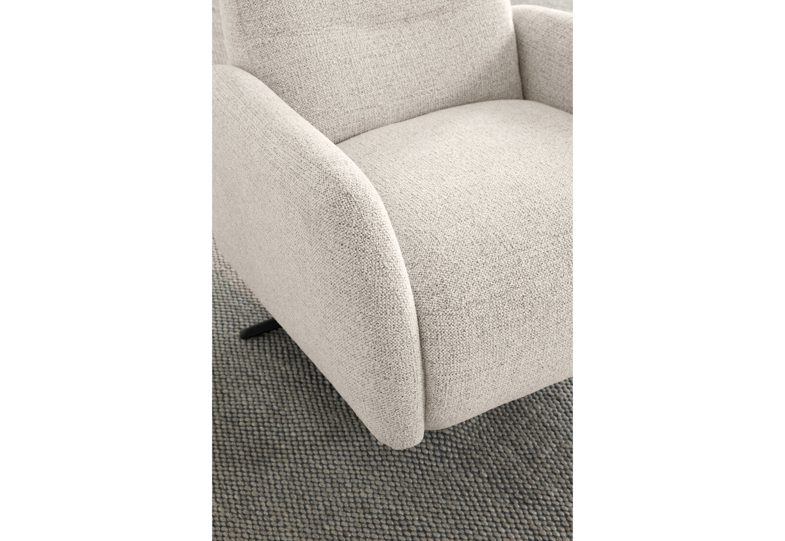 RAITT FABRIC - Swivel Manual Recliner RAITT FABRIC