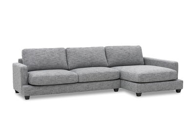 ARIANNA - Fabric Right-Hand Facing 3 Seater Chaise.