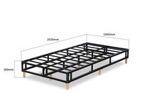 BOLOGNA - King Single Bed Base BOLOGNA