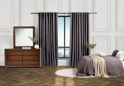 ADELINE - Blockout Eyelet Curtains 180x250cm