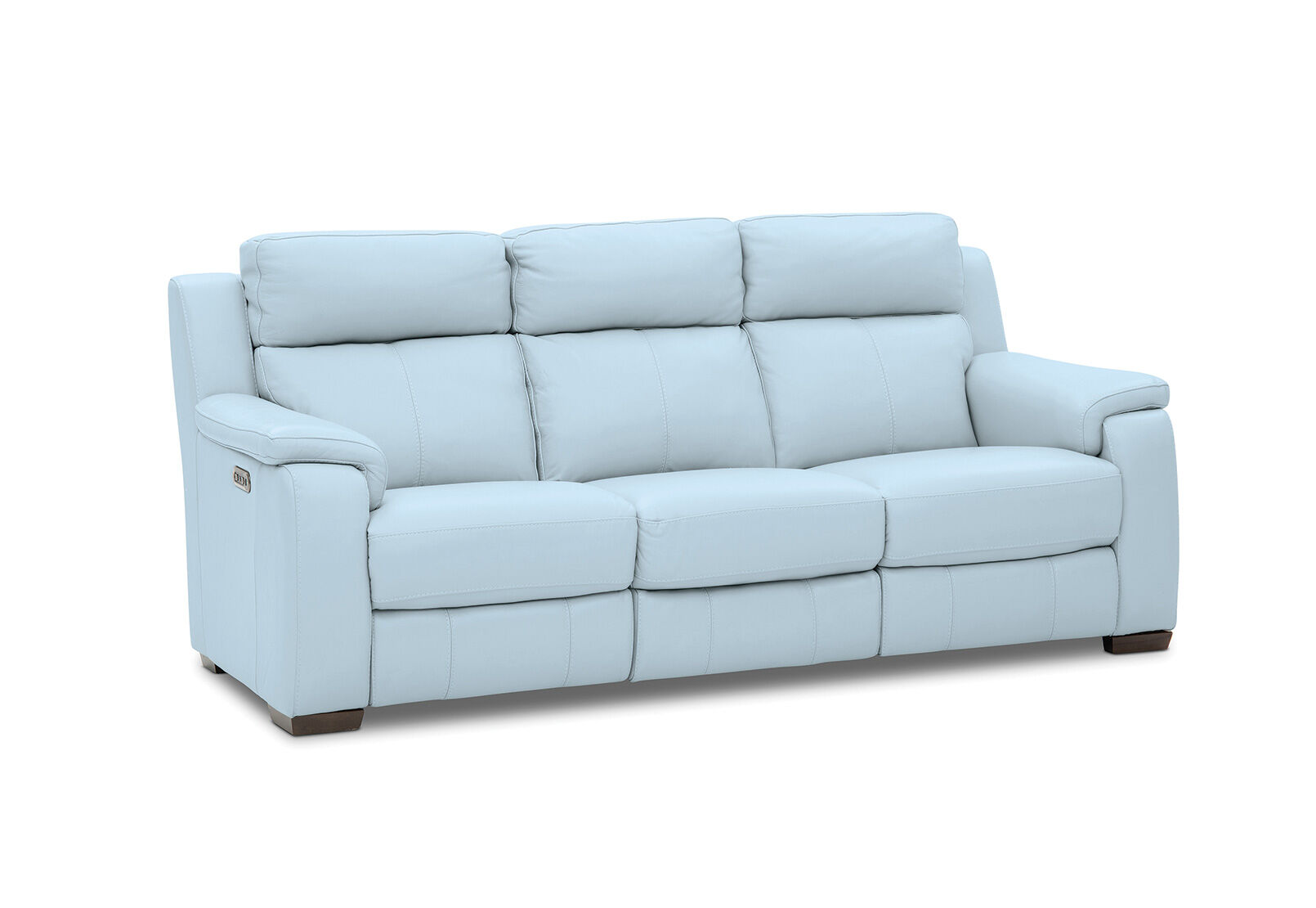 CAPELLO - Leather 3 Seater Sofa with 2 Inbuilt Electric Recliners CAPELLO