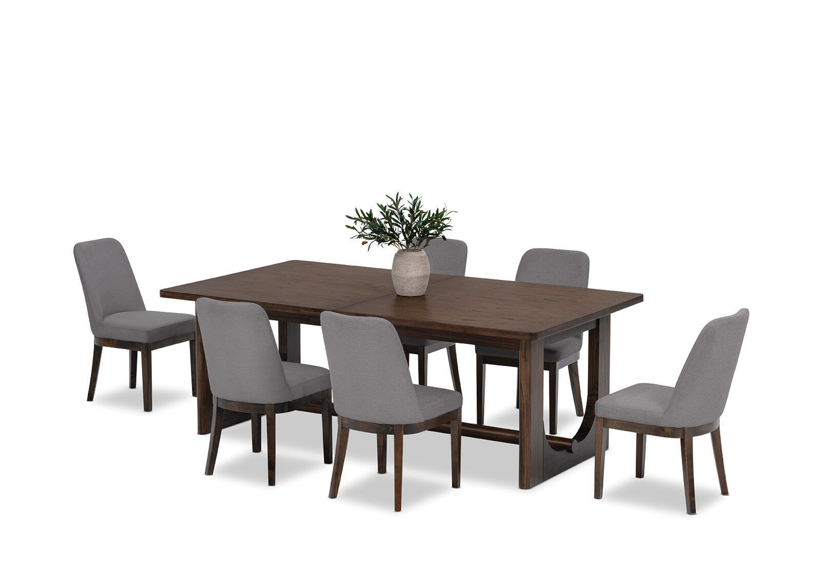 NICCOLO - 7 Piece Extension Dining Suite with Santino Dining Chairs NICCOLO