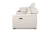 FIORELLA LEATHER - 2.5 Seater with Inbuilt Electric Recliners and Console FIORELLA LEATHER