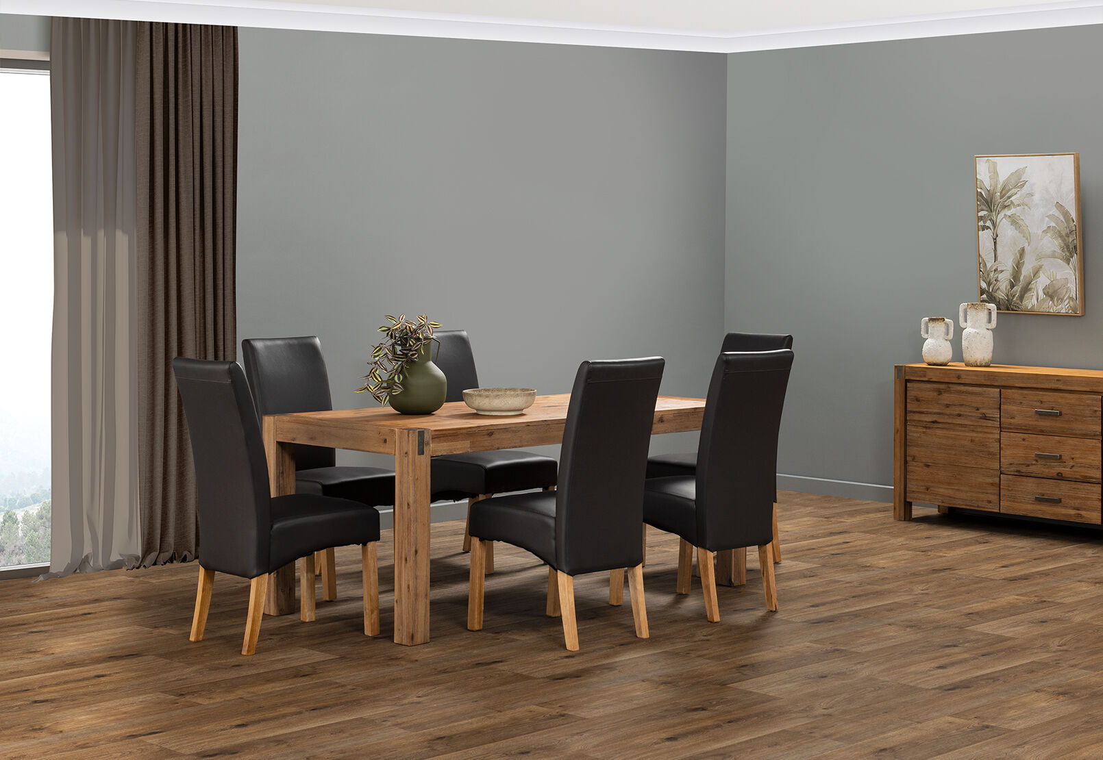 SILVERWOOD MK2 - 7 Piece Dining Suite SILVERWOOD MK2