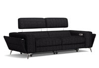 SINATRA FABRIC - 3 Seater with 2 Inbuilt Electric Recliners SINATRA FABRIC