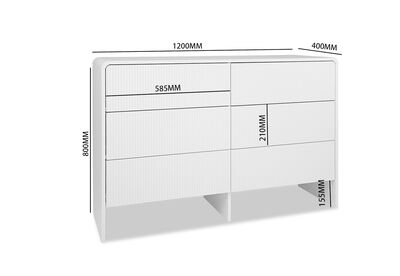 PALMEA - 6 Drawer Dresser