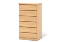HOWARD - 6 Drawer Wide Tall Chest HOWARD