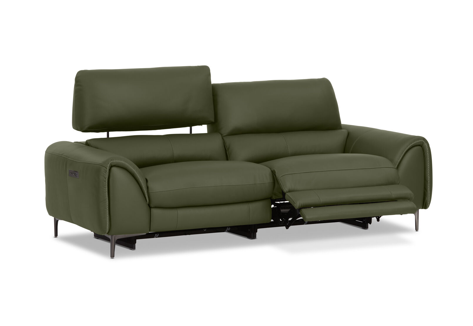 DOMINICO LEATHER - 2.5 Seater Electric Recliners DOMINICO LEATHER