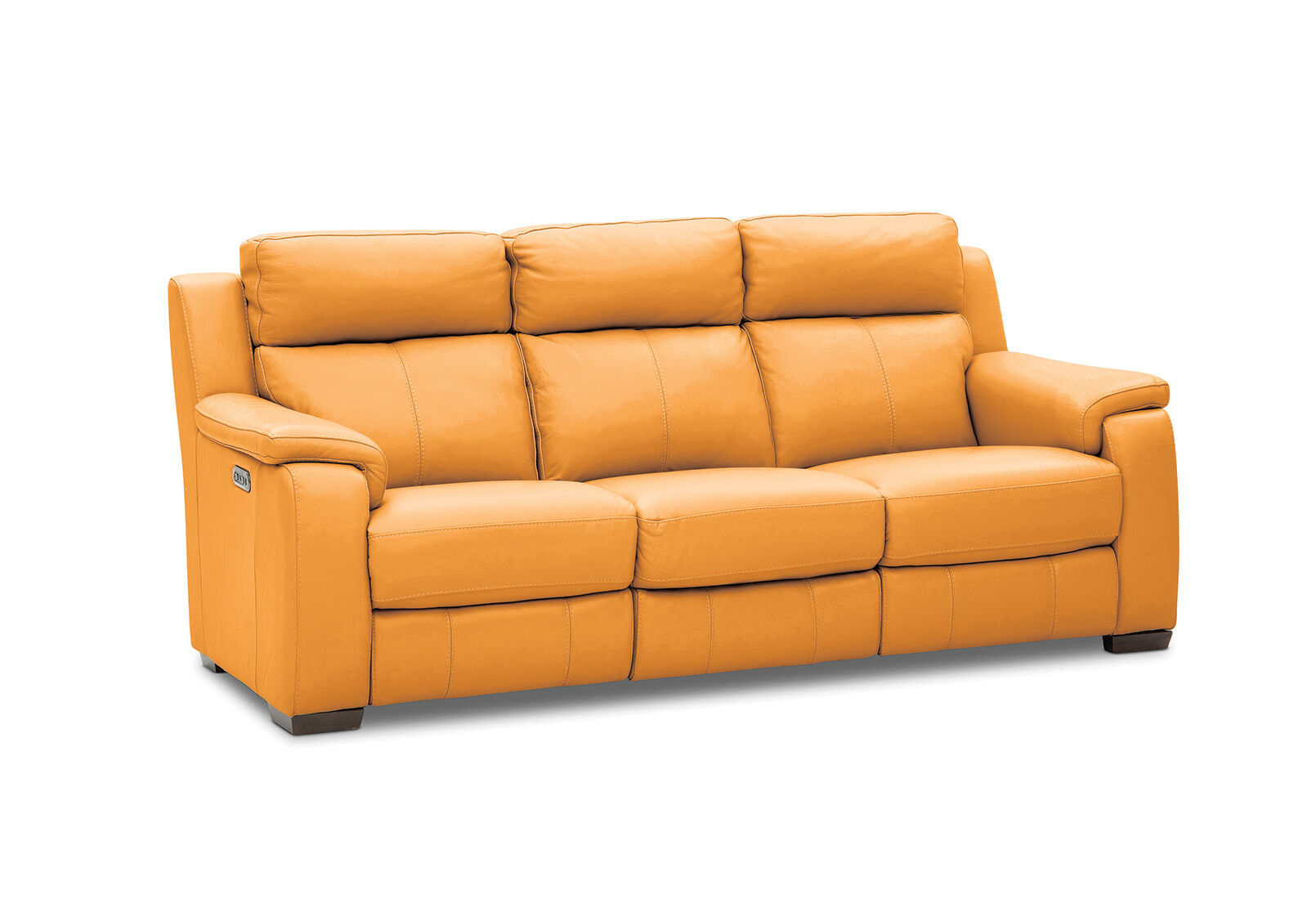 CAPELLO - Leather 3 Seater Sofa with 2 Inbuilt Electric Recliners CAPELLO