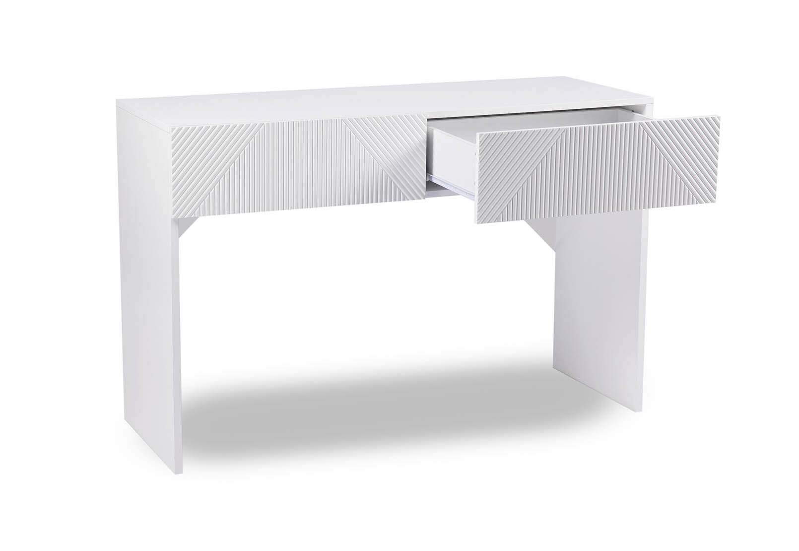 WHITE GATES White Sofa Table Amart Furniture