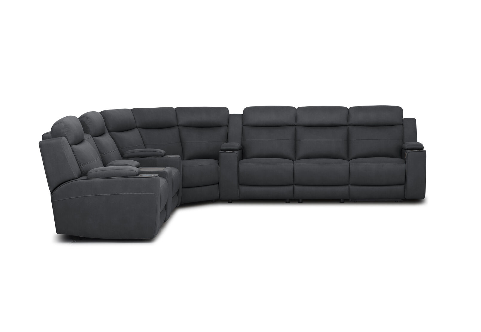 ALEXIOS - 6 Seater Corner with LHF Console ALEXIOS
