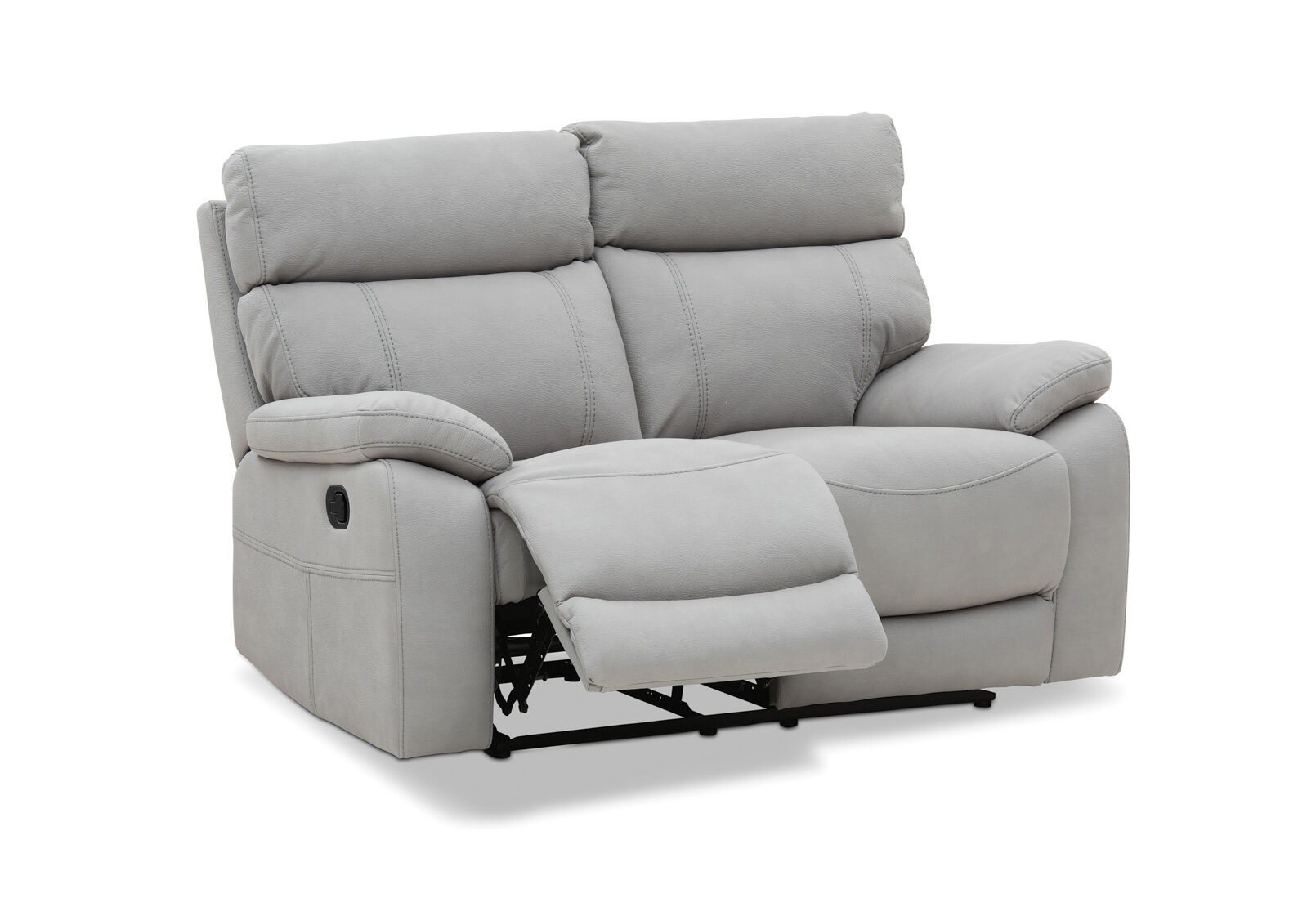 ALFRED - Fabric 2 Seater with Inbuilt Recliners ALFRED