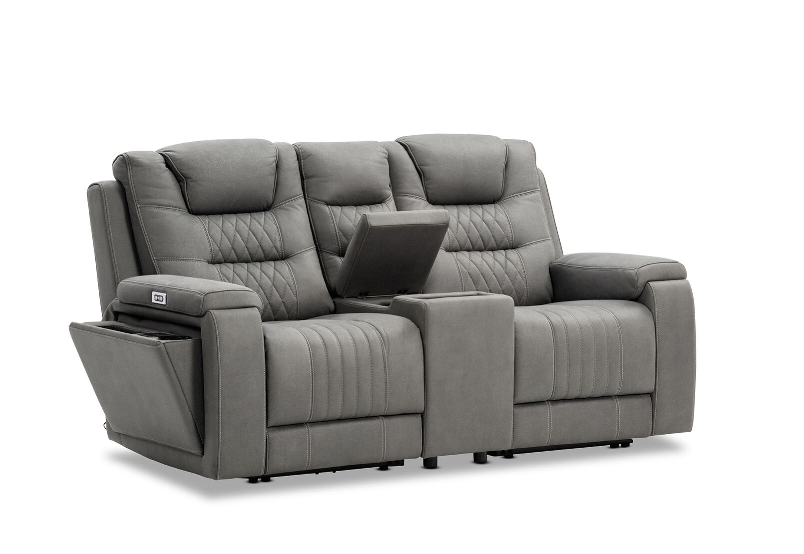 AGASSI FABRIC - 2 Seater with Dual Motor Recliners AGASSI FABRIC