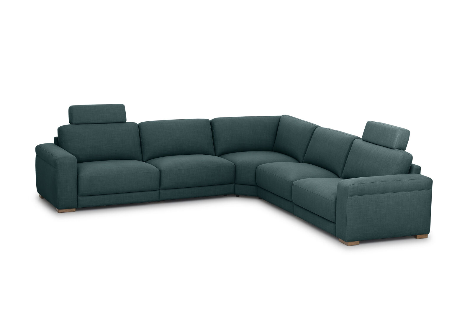 LEONE FABRIC - 5 Seater Corner Lounge LEONE FABRIC