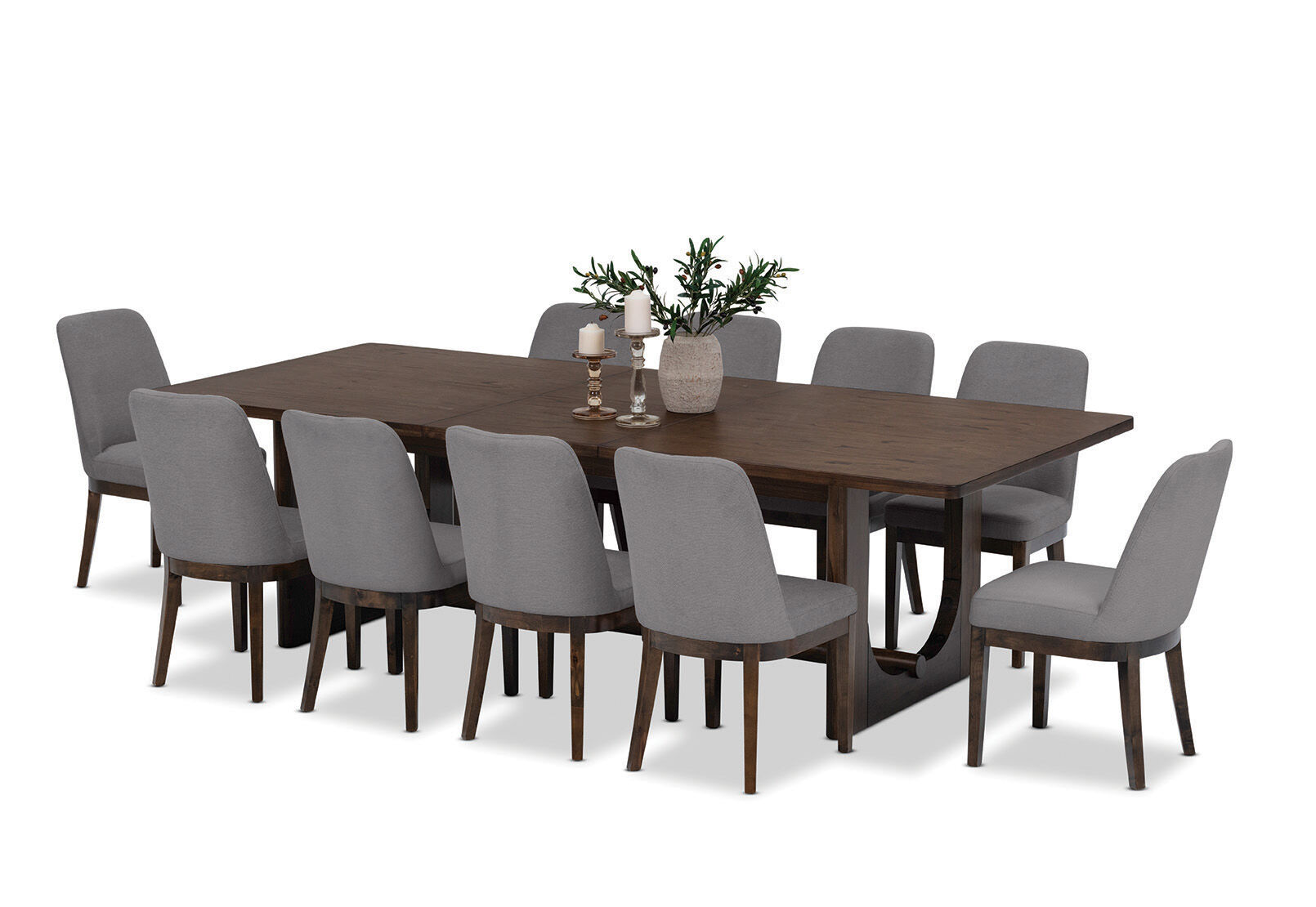 NICCOLO - 11 Piece 2200 Dining Suite with 10 Santino Dining Chair NICCOLO