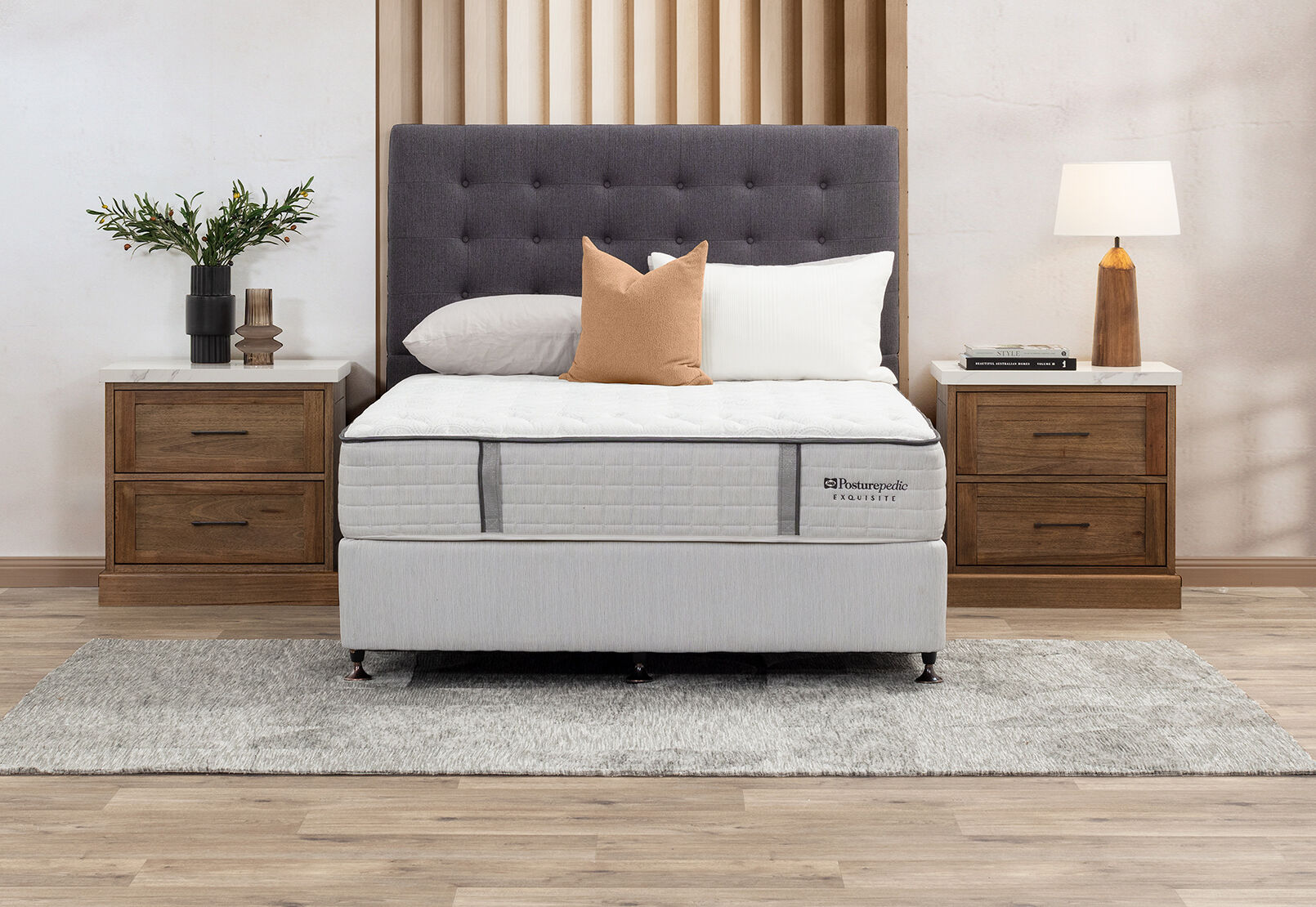 EXQUISITE SILVER CUSHION FIRM