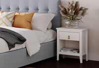 STANFORD - White Bedside STANFORD