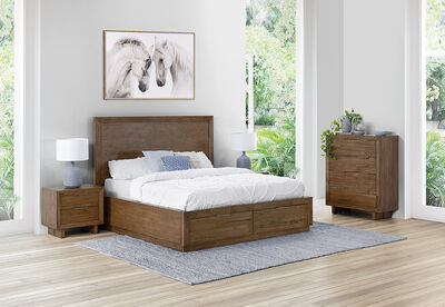 SORVINO - 4 Piece Queen Bedroom Suite