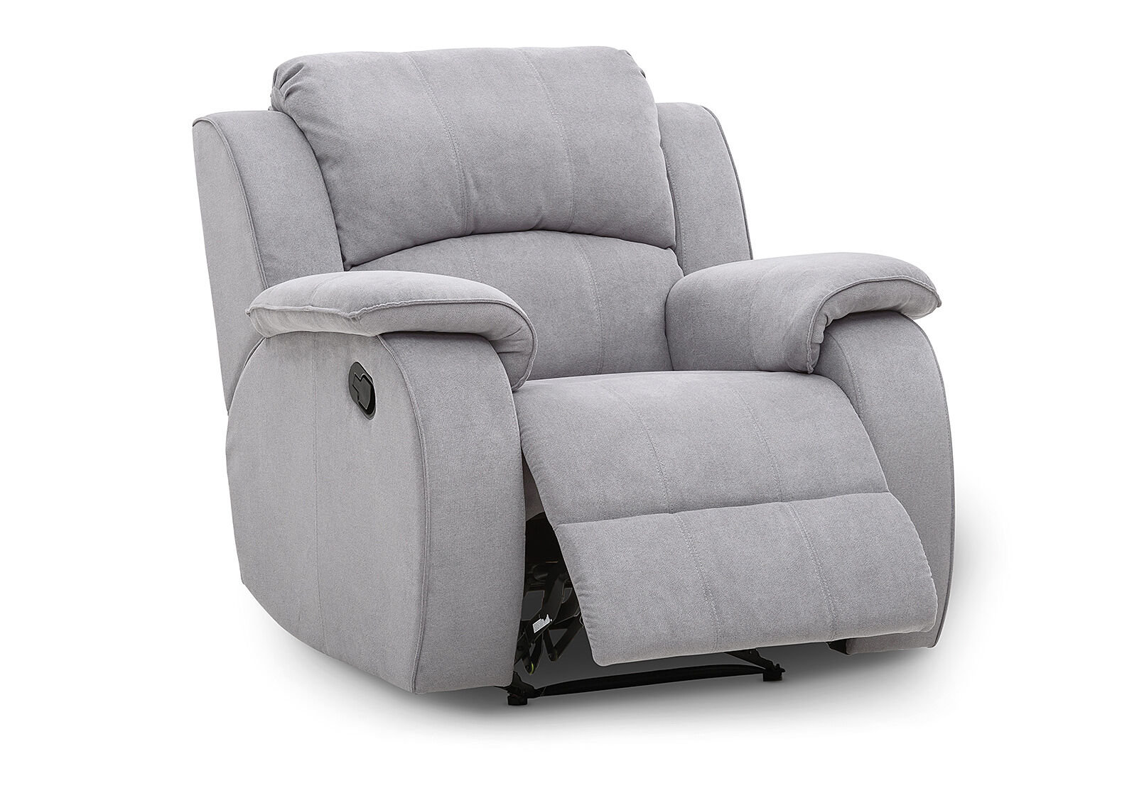 LIGHT GREY SALOON Fabric Recliner