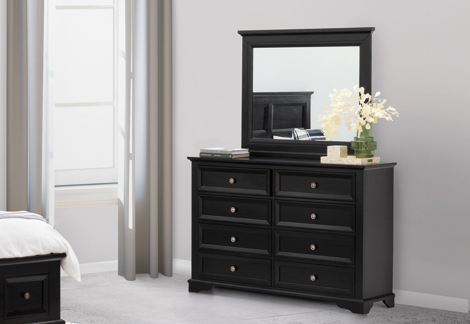 CHANELLE - Dresser with Mirror CHANELLE