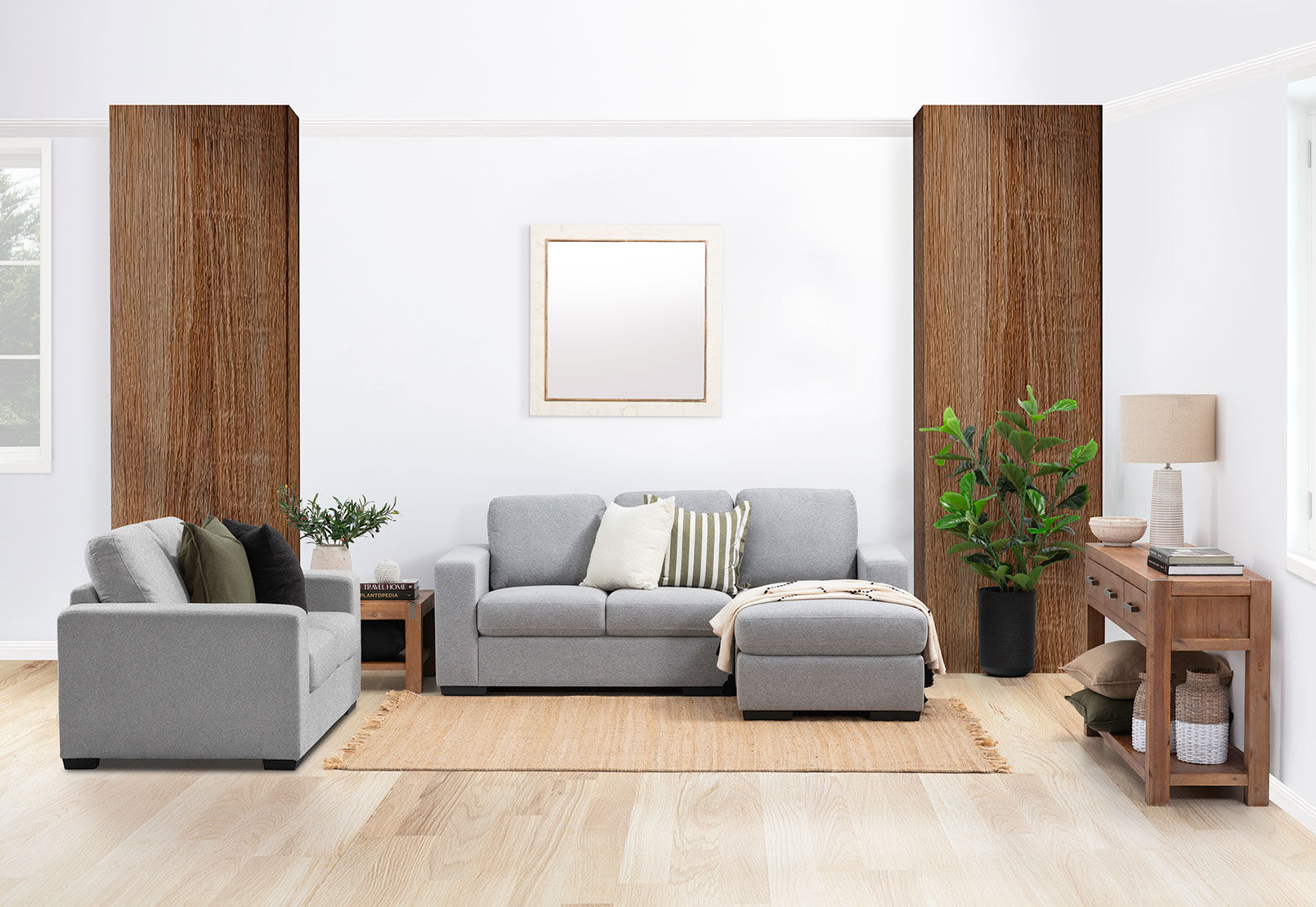 KIRBY - 3 Seater RHF Chaise KIRBY