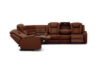 SENTINAL MK2 LEATHER - 5 Piece Corner with RHF 3 Seater SENTINAL MK2 LEATHER