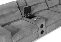 BEVERLY FABRIC - Corner with Sliders BEVERLY FABRIC