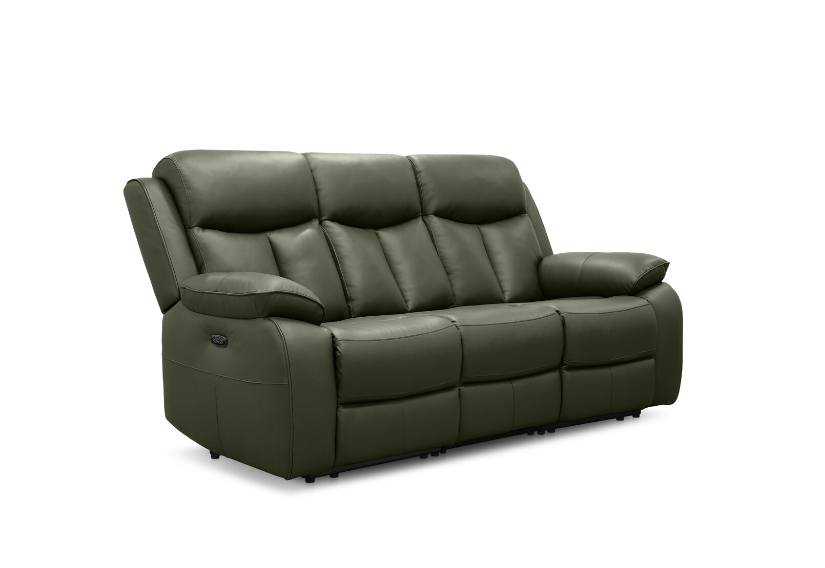 DACIA LEATHER - 3 Seater Sofa with 2 inbuilt Electric Recliners DACIA LEATHER